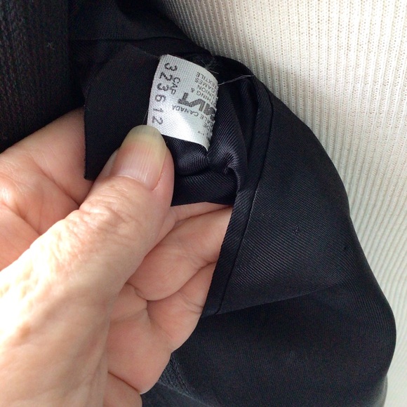 Jack Victor Montreal 100% Pure Virgin Wool Black Double Breasted Dress Blazer - Picture 13 of 16